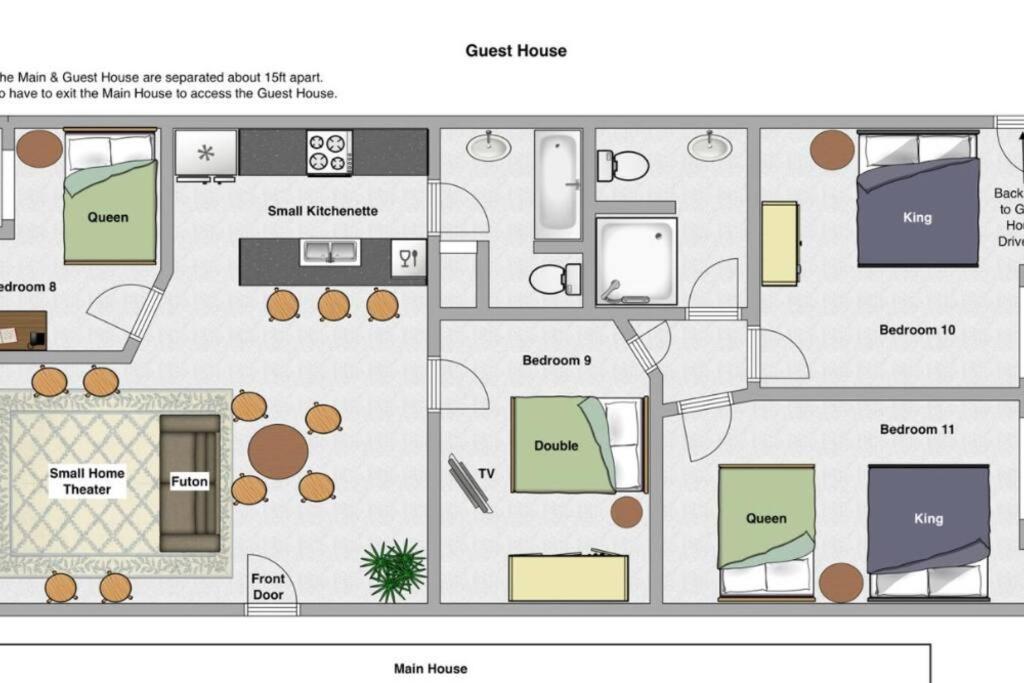The River Haven - Sleeps 32 - On Guadalupe River Сеґін Екстер'єр фото